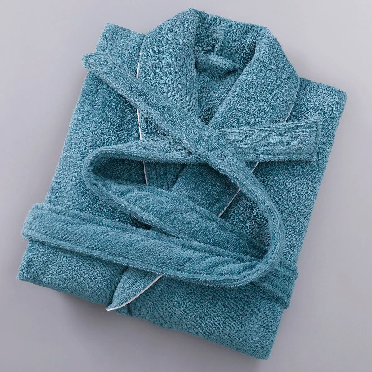 Peignoir de Bain Coton éponge/Polyester Homme et Femme