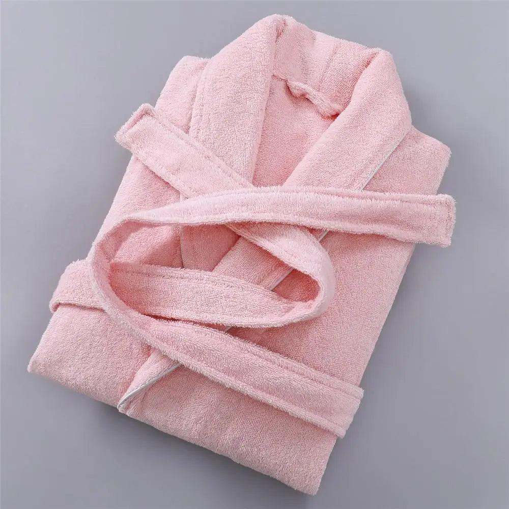 Peignoir de Bain Coton éponge/Polyester Homme et Femme