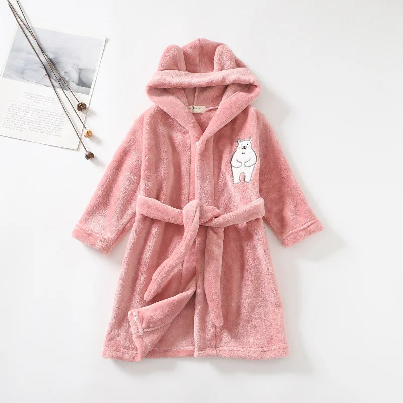 Peignoir ourson bébé/enfant