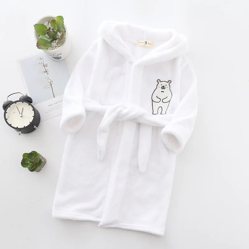 Peignoir ourson bébé/enfant