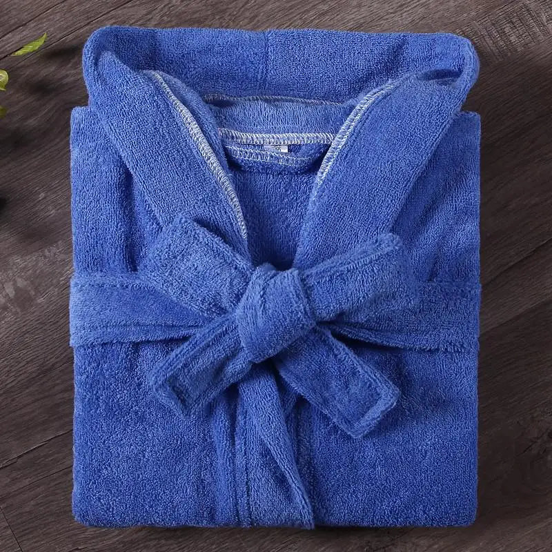 Peignoir de bain coton éponge pour enfants