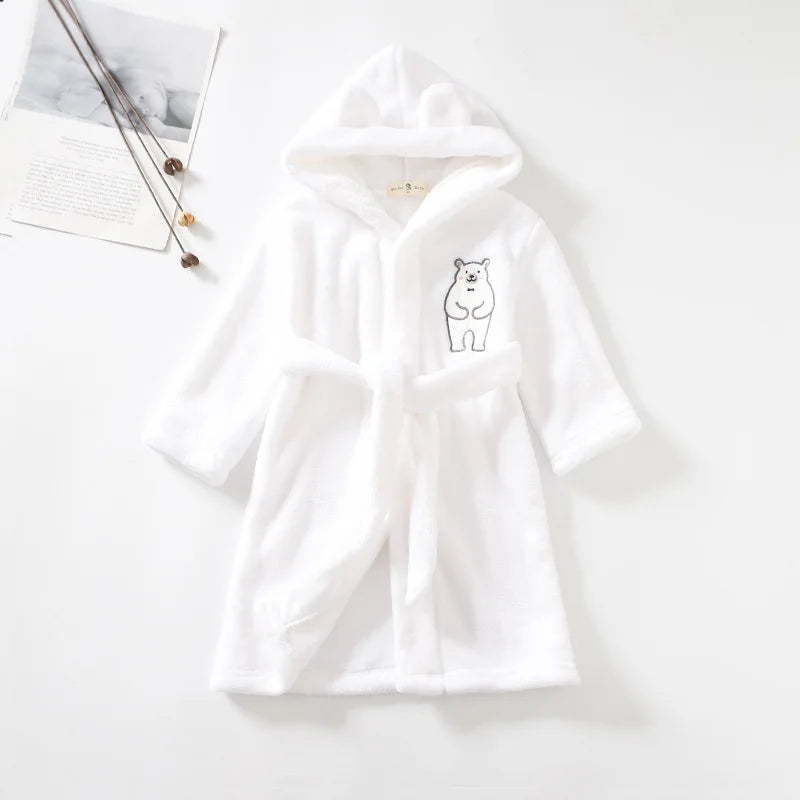 Peignoir ourson bébé/enfant