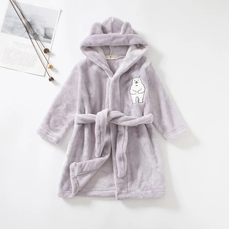 Peignoir ourson bébé/enfant