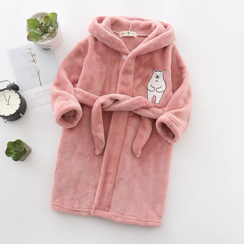 Peignoir ourson bébé/enfant