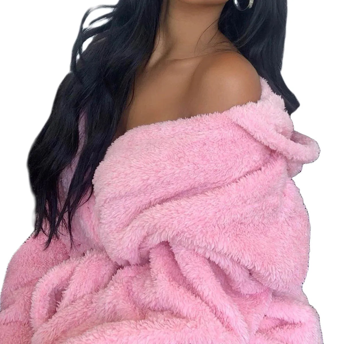 Peignoir de Bain automne/hiver Polyester Femme
