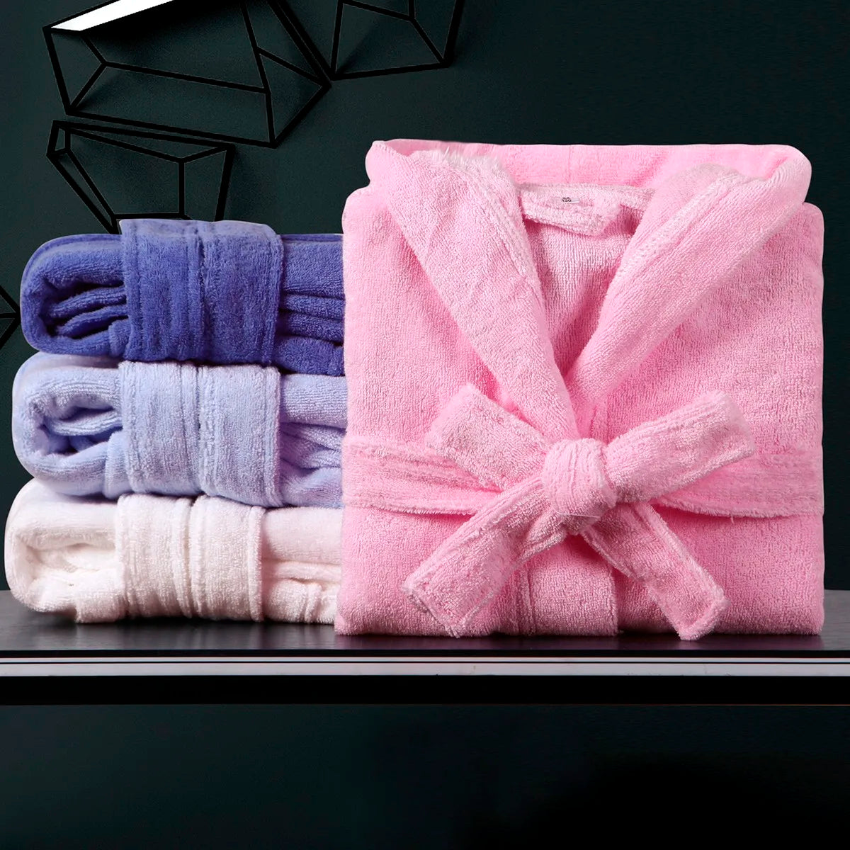 Peignoir de bain coton éponge pour enfants
