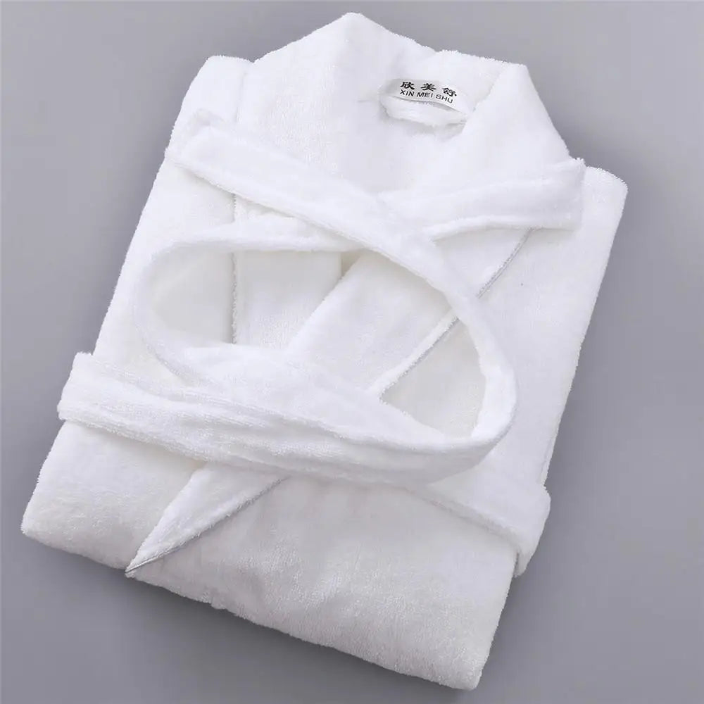 Peignoir de Bain Coton éponge/Polyester Homme et Femme