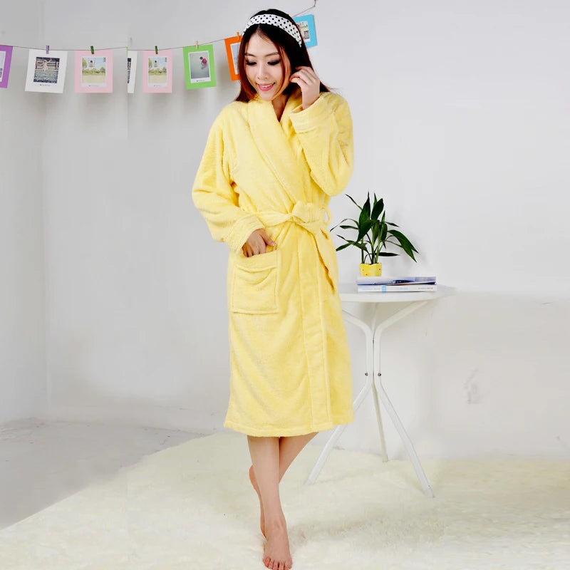 peignoir de bain coton premium unisexe