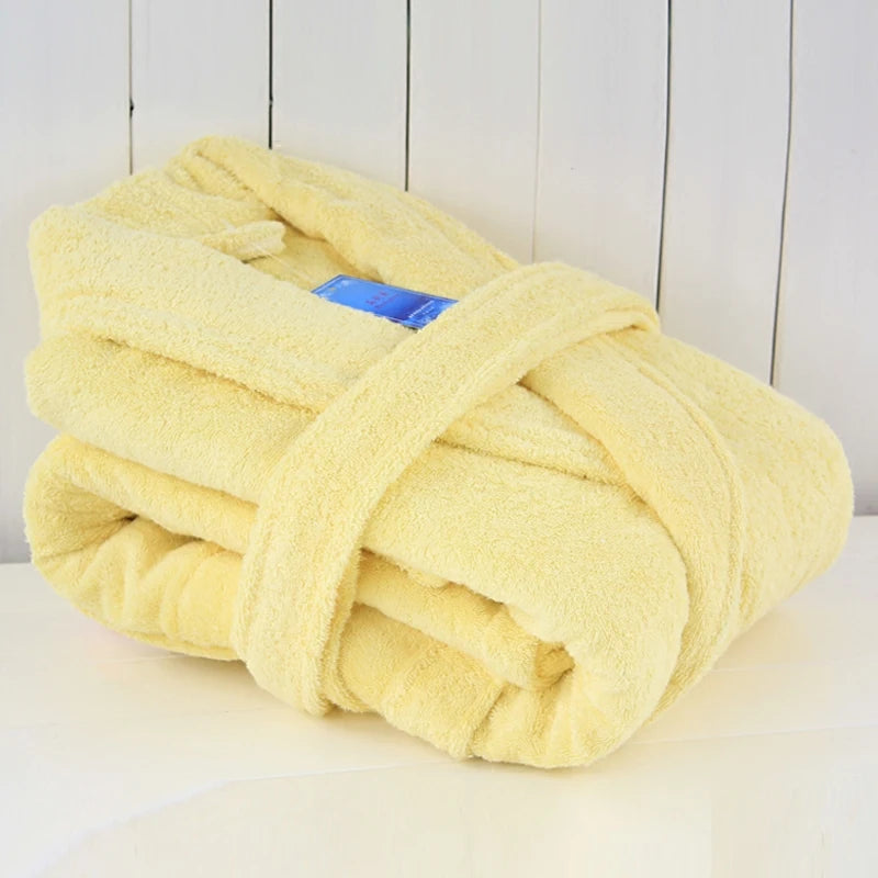 peignoir de bain coton premium unisexe
