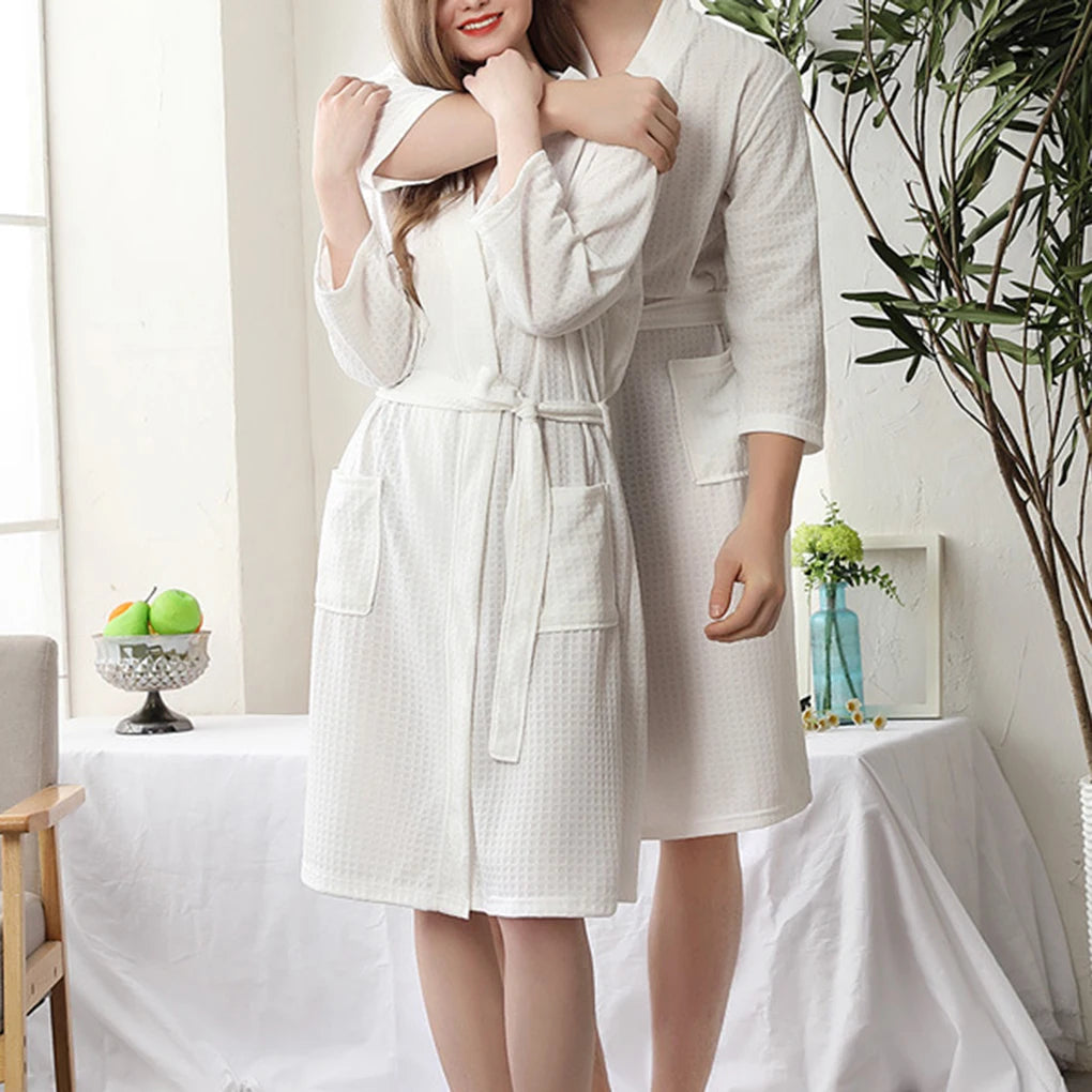 Peignoir de Bain gaufré Polyester Femme