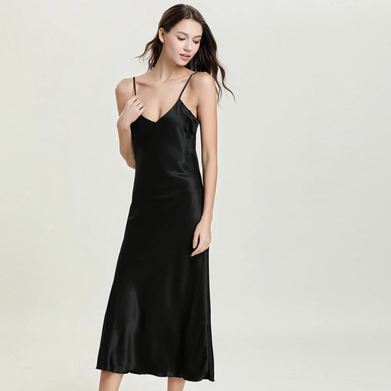 Peignoir et nuisette Imitation Soie Femme