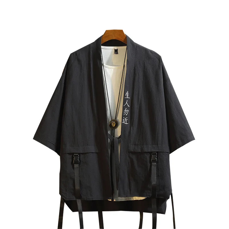 Haori Japonais Coton/Polyester