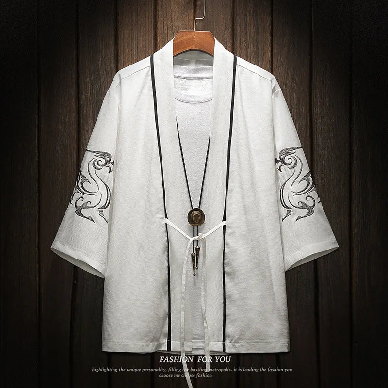 Haori Japonais Dragon Drakar