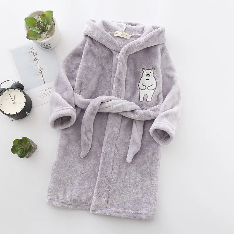 Peignoir ourson bébé/enfant