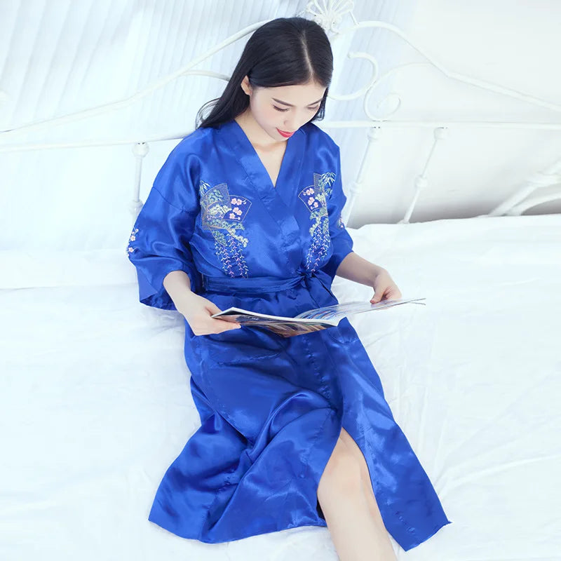 Kimono japonais floral