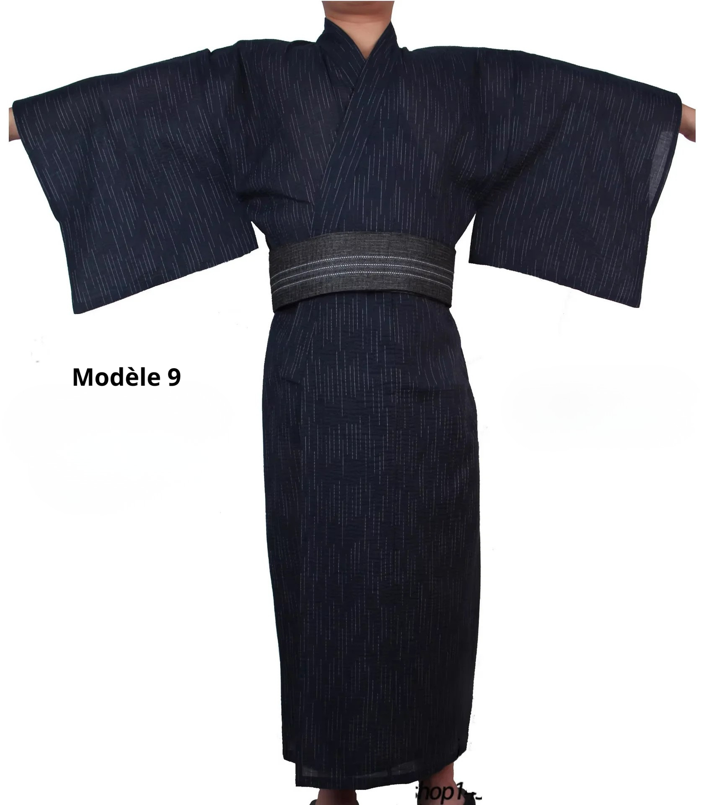 Kimono Japonais Homme Coton sans ceinture
