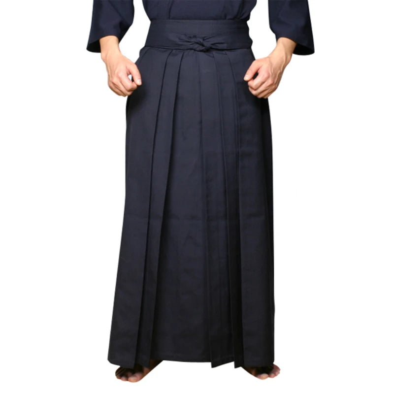 Pantalon Hakama Japonais de Kendo Coton/Polyester