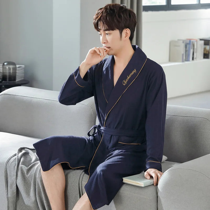 Peignoir Coton/Polyester Homme