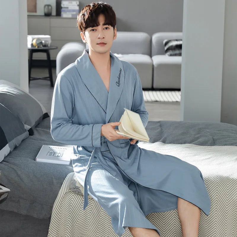 Peignoir Coton/Polyester Homme