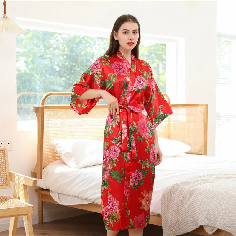 Peignoir Court et Long Femme