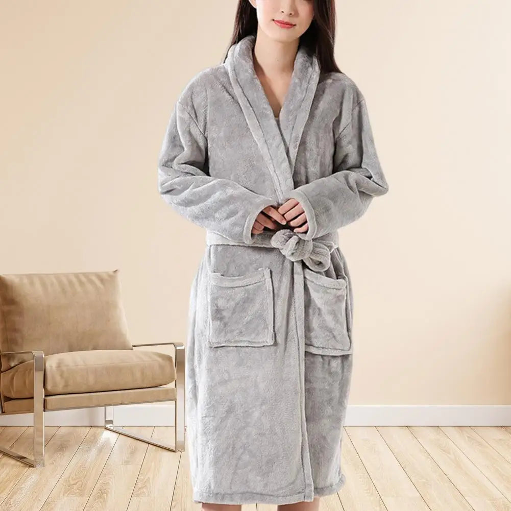 Peignoir Flanelle Cozy Femme