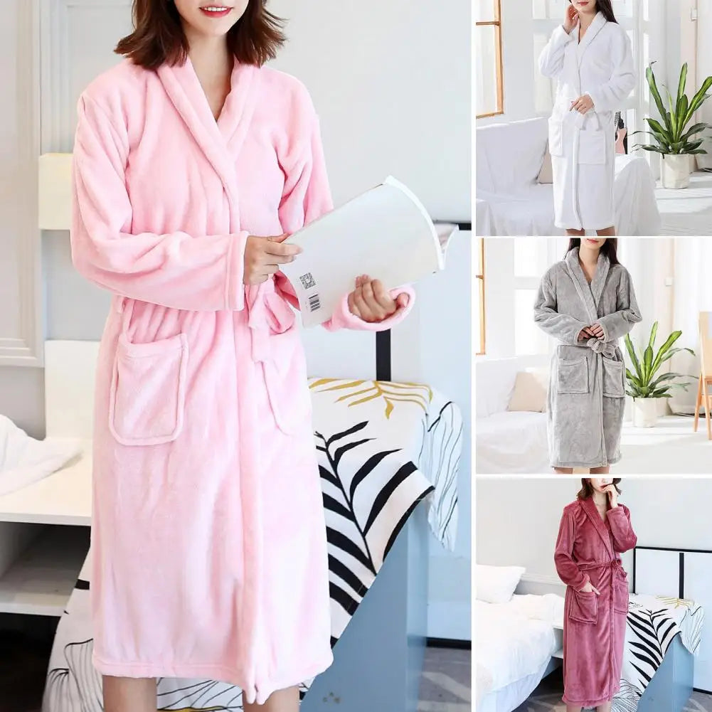 Peignoir Flanelle Cozy Femme