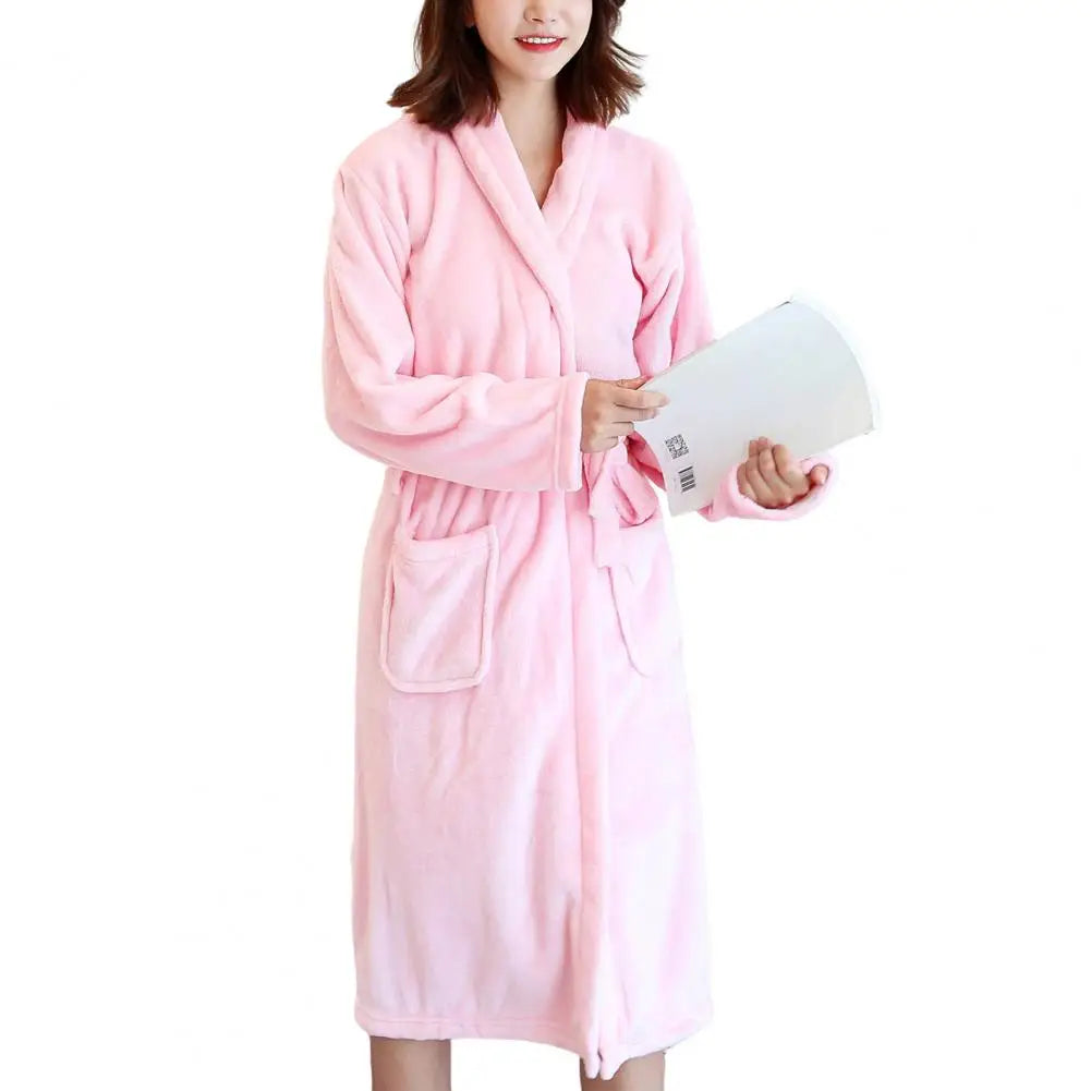 Peignoir Flanelle Cozy Femme