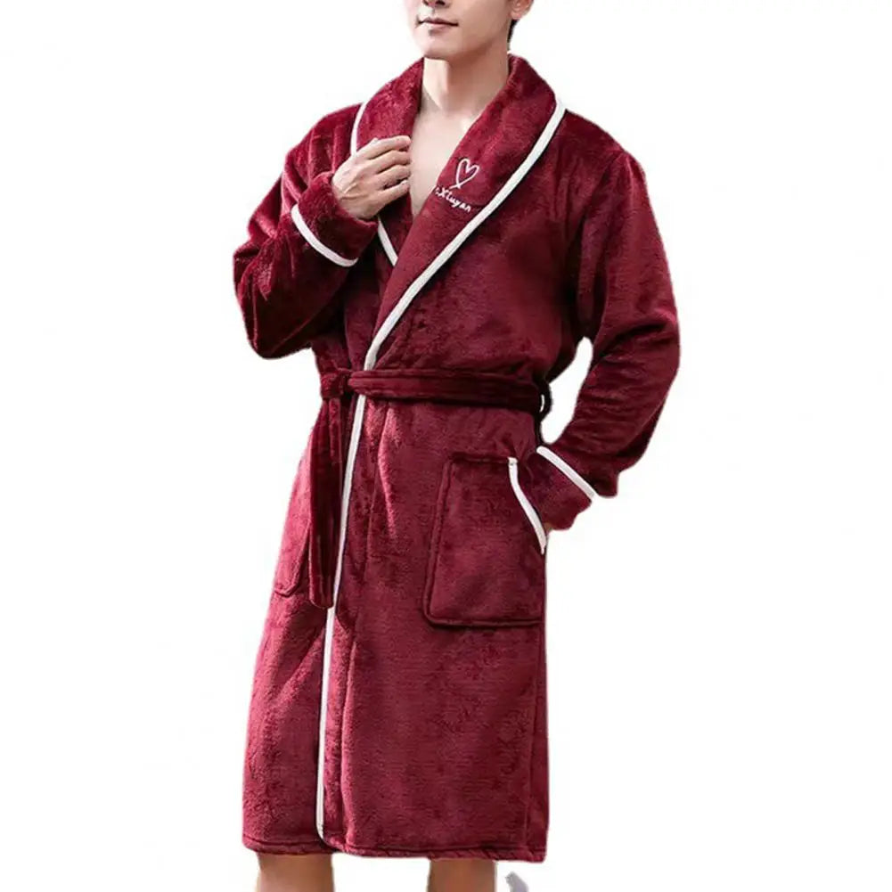 Peignoir Flanelle hiver polyester Homme