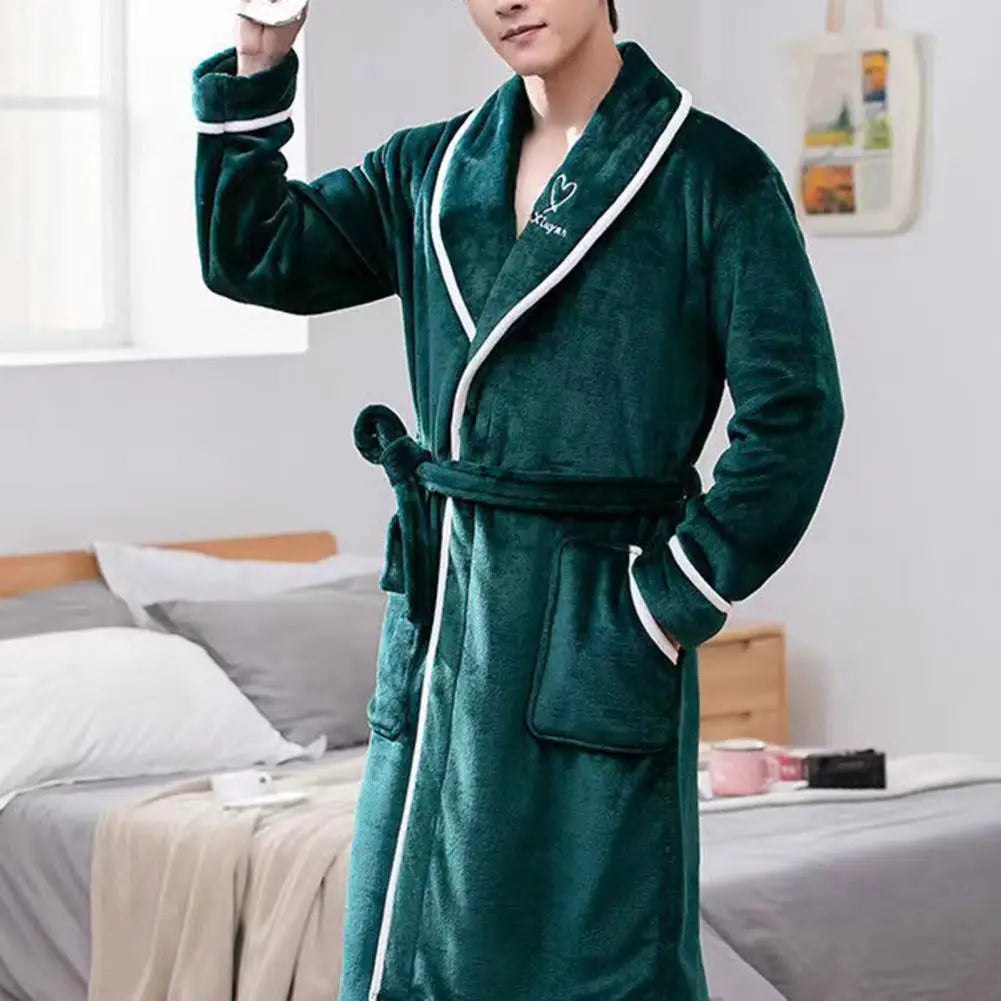 Peignoir Flanelle hiver polyester Homme