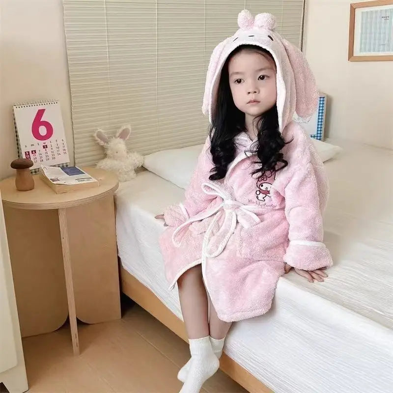 Peignoir Hello kitty
