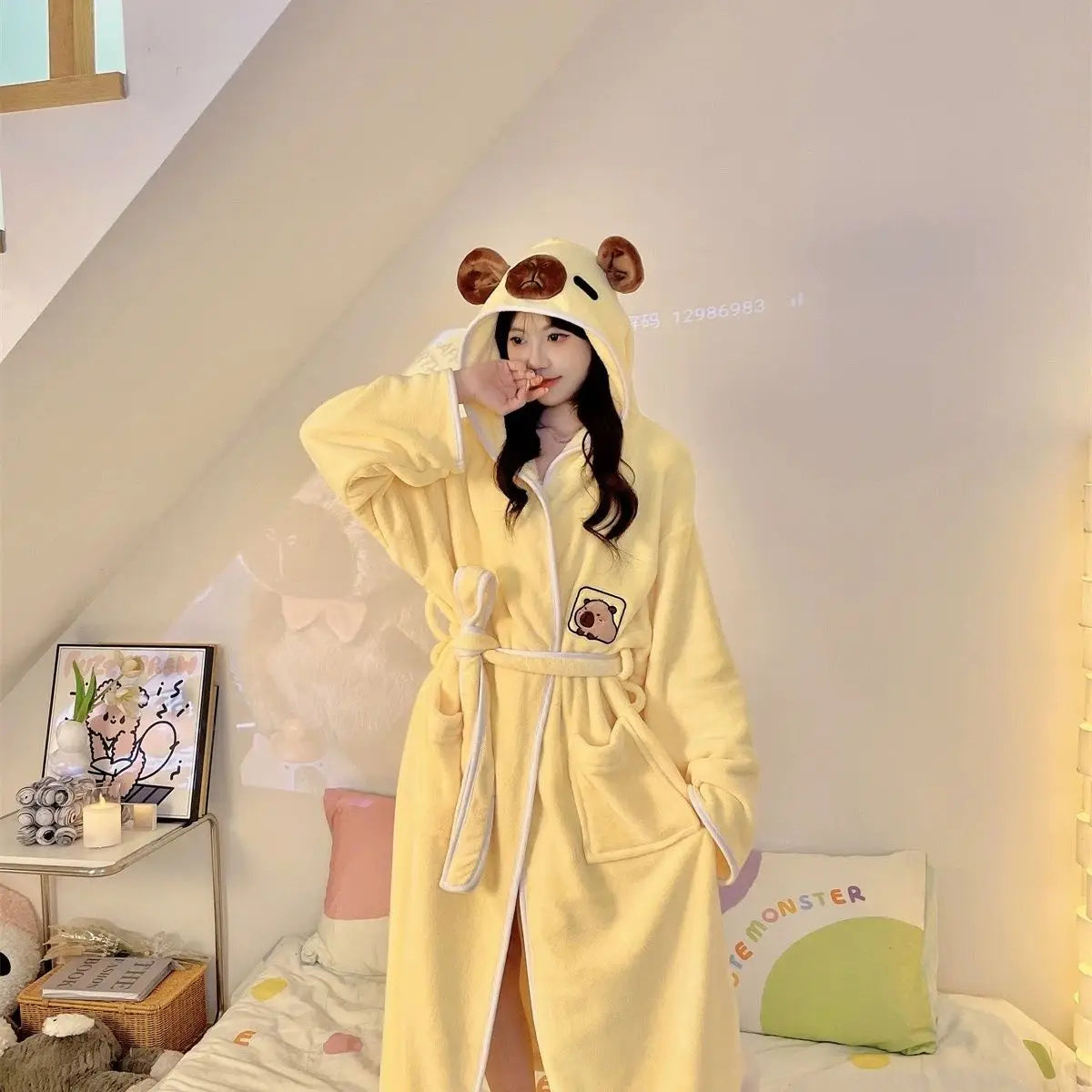 Peignoir Hello kitty