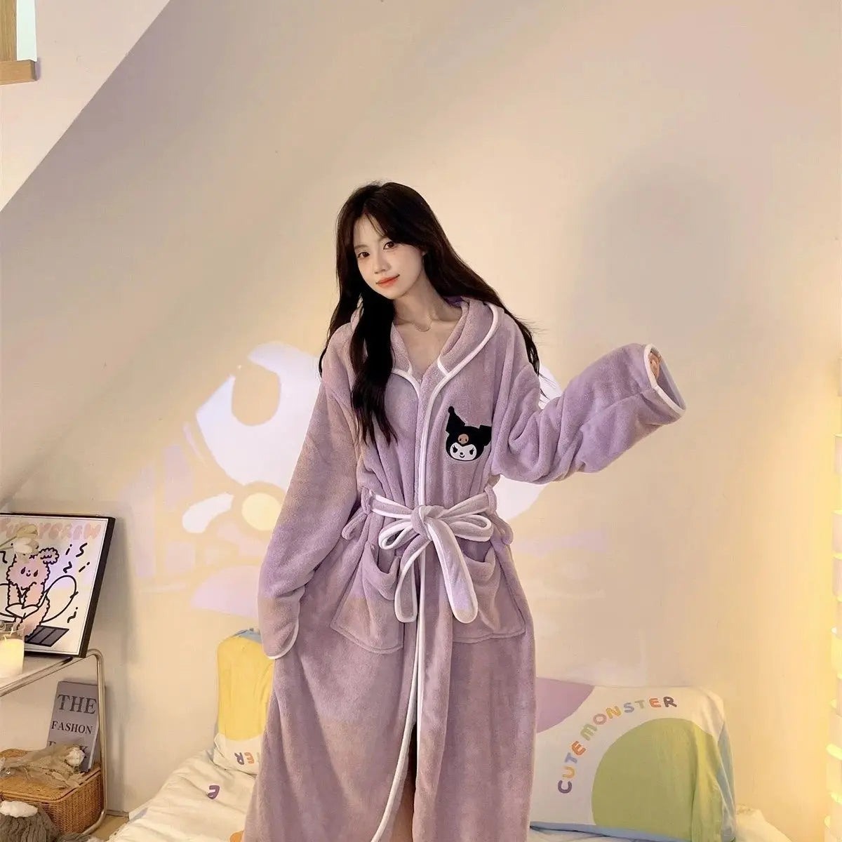 Peignoir Hello kitty