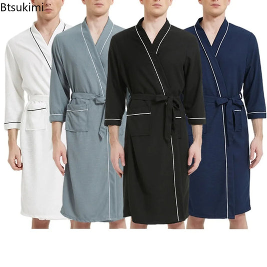 Peignoir Polyester Printemps/Automne Homme Nouveauté 2025