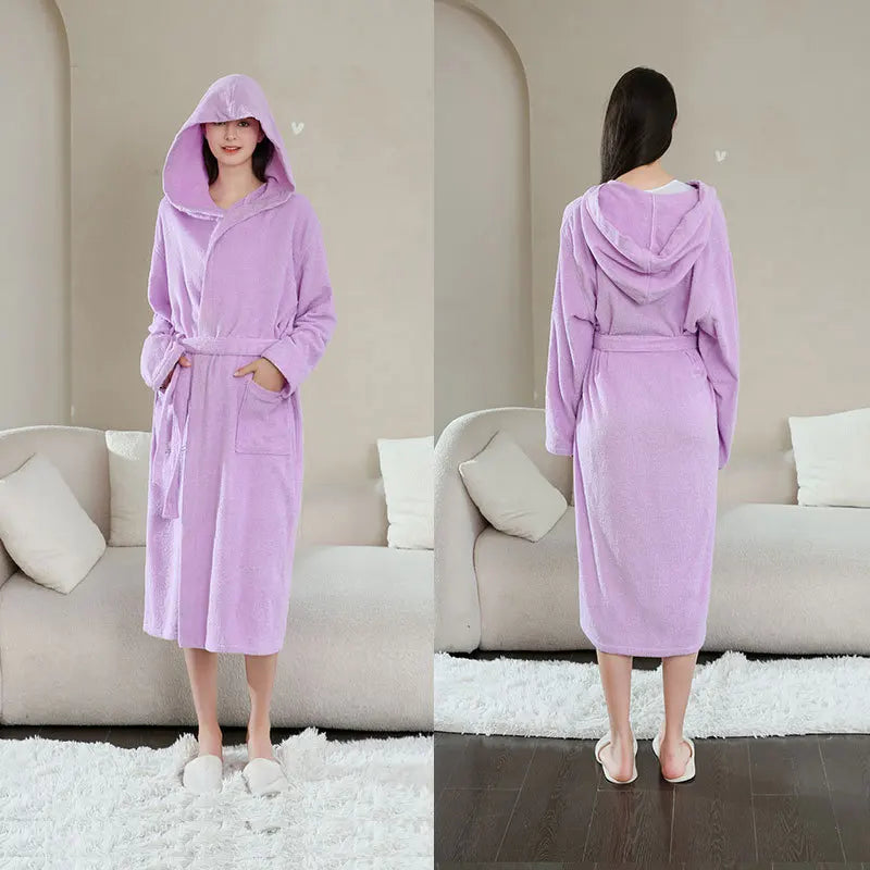 Peignoir de Bain Coton Femme
