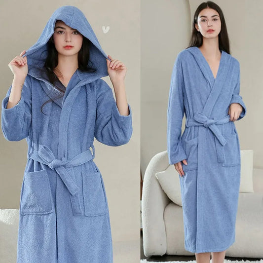 Peignoir de Bain Coton Femme