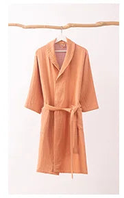 Peignoir de Bain Coton double couche Unisexe
