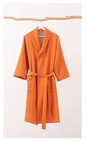 Peignoir de Bain Coton double couche Unisexe
