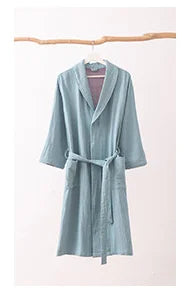 Peignoir de Bain Coton double couche Unisexe