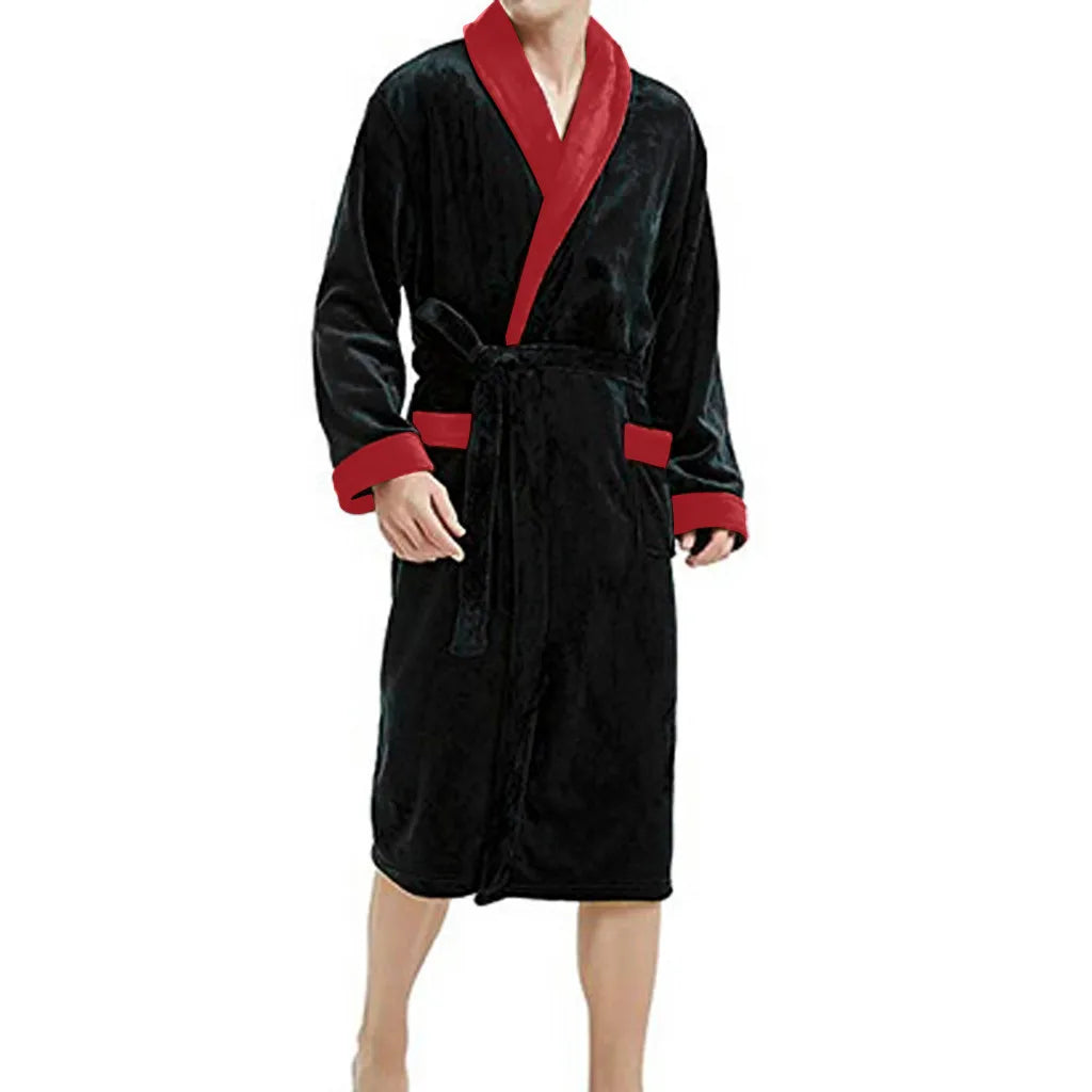 Peignoir de Bain Hiver Polyester Homme