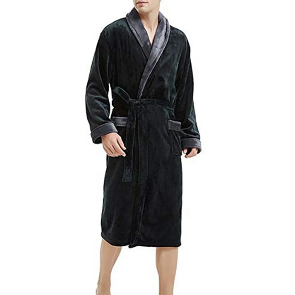 Peignoir de Bain Hiver Polyester Homme