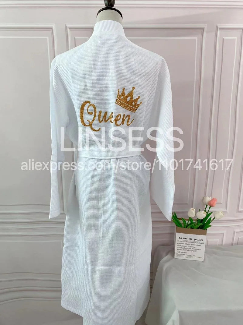 Peignoir de Bain King and Queen