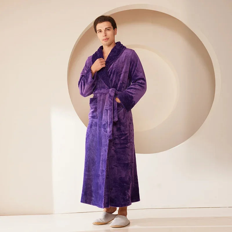 Peignoir de Bain automne/hiver Polyester Homme et Femme