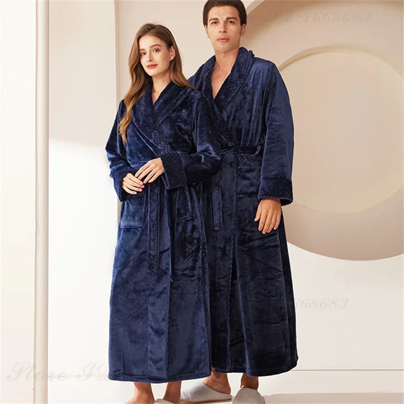 Peignoir de Bain automne/hiver Polyester Homme et Femme