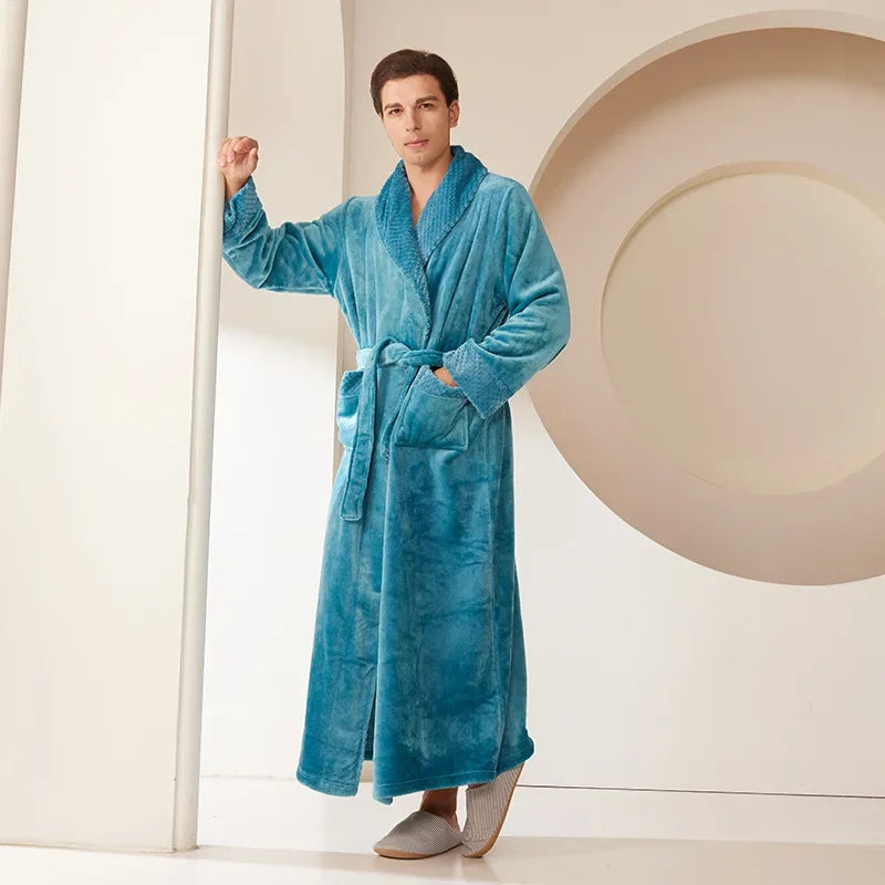 Peignoir de Bain automne/hiver Polyester Homme et Femme