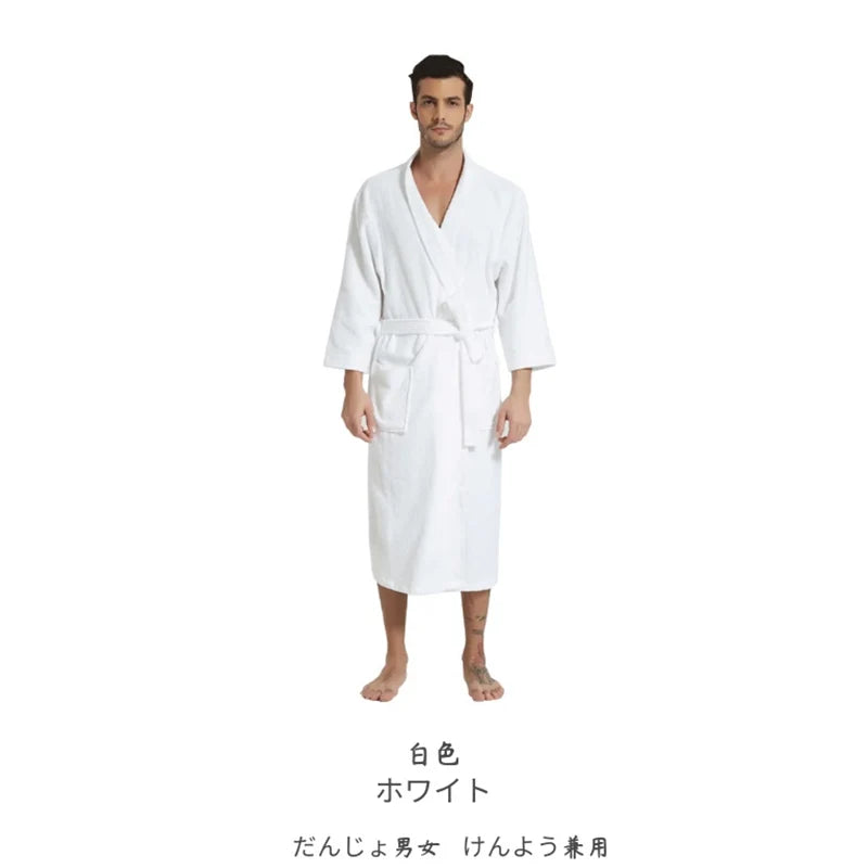 Peignoir de bain Coton/Éponge Homme