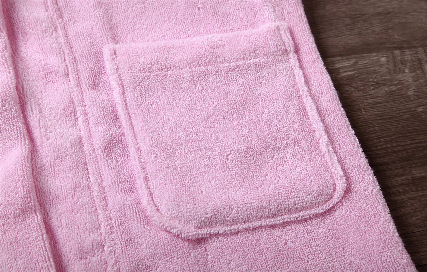 Peignoir de bain coton éponge pour enfants