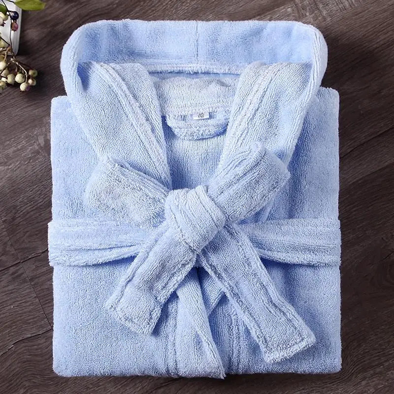 Peignoir de bain coton éponge pour enfants