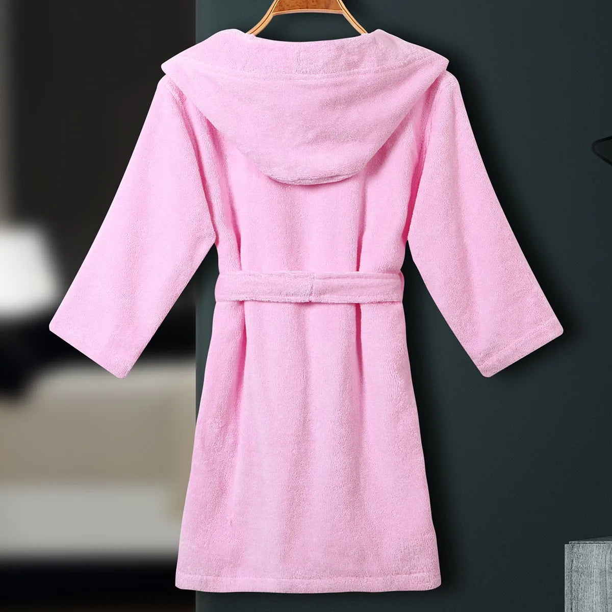 Peignoir de bain coton éponge pour enfants