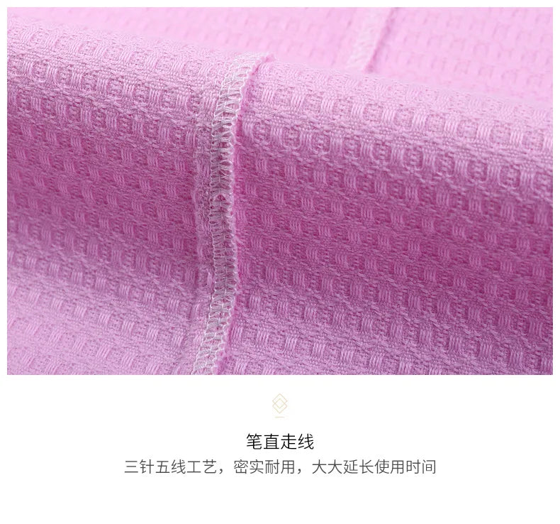 Peignoir de bain coton gaufré Unisexe