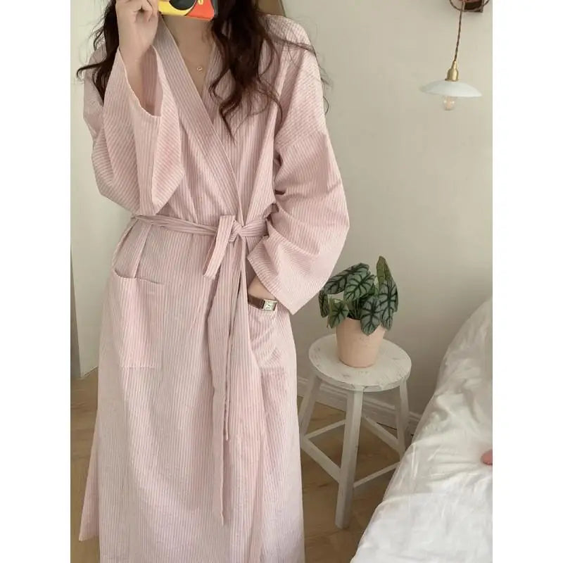 Peignoir printemps/automne Coton Femme